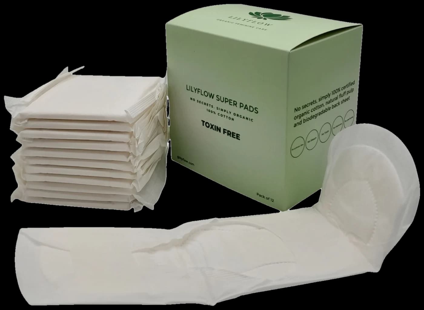 Organic Cotton Pads (Night)